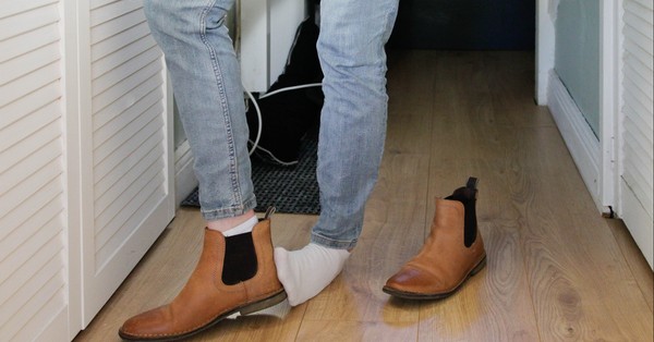 Agree or disagree: Not asking about shoes before entering someone’s home is rude.