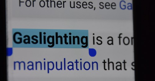 Agree or disagree: The word 'Gaslighting' is overused 