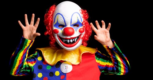 Agree or disagree: I find clowns more scary than funny.