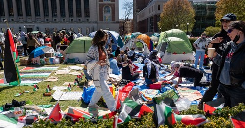 Do you generally support or oppose the pro-Palestinian protests at Columbia University? 