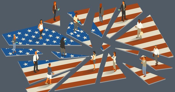 Agree or disagree: The U.S. is too politically divided to ever come together again.